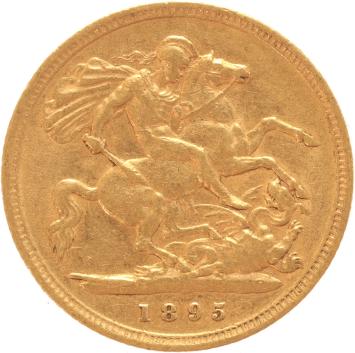 Great Britain 1/2 Sovereign 1895