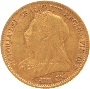 Great Britain 1/2 Sovereign 1899