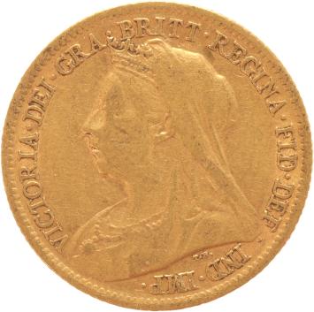 Great Britain 1/2 Sovereign 1899