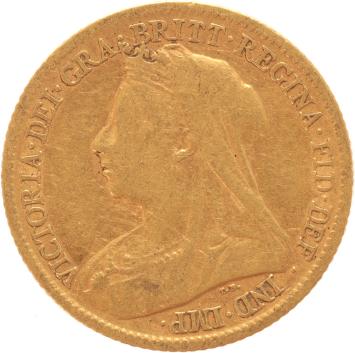 Great Britain 1/2 Sovereign 1899