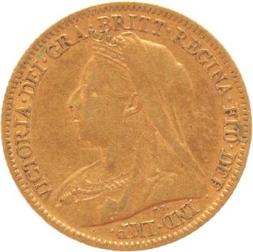 Great Britain 1/2 Sovereign 1900