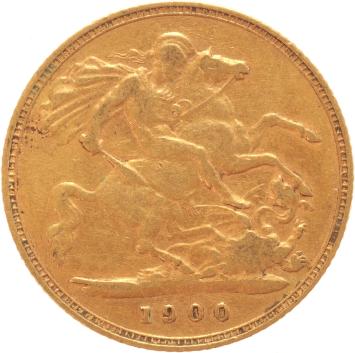 Great Britain 1/2 Sovereign 1900