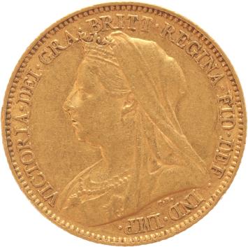 Great Britain 1/2 Sovereign 1901