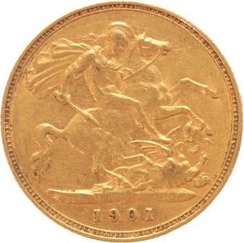 Great Britain 1/2 Sovereign 1901