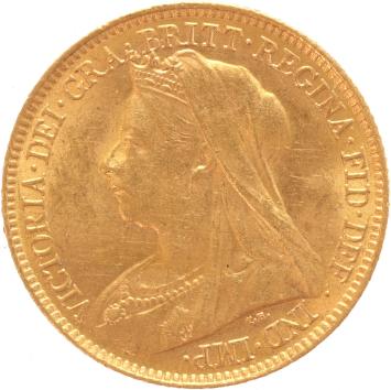 Great Britain 1/2 Sovereign 1901