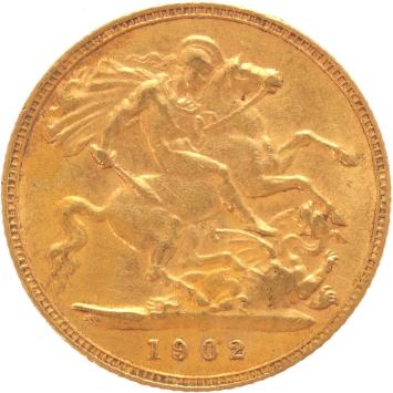 Great Britain 1/2 Sovereign 1902