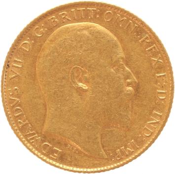 Great Britain 1/2 Sovereign 1908