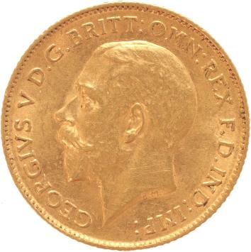 Great Britain 1/2 Sovereign 1911