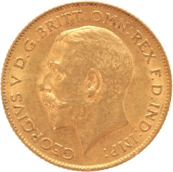 Great Britain 1/2 Sovereign 1911