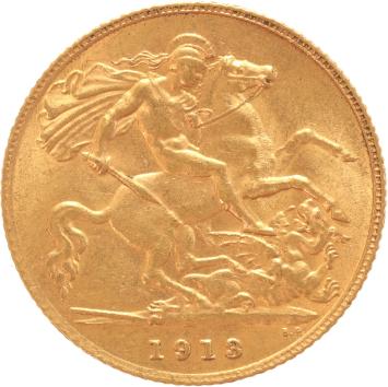 Great Britain 1/2 Sovereign 1913