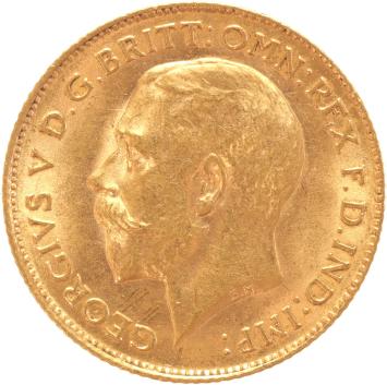 Great Britain 1/2 Sovereign 1914