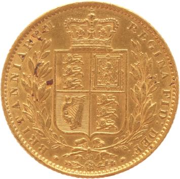 Great Britain Sovereign 1864