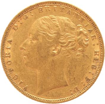 Great Britain Sovereign 1872