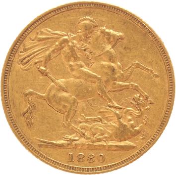 Great Britain Sovereign 1880