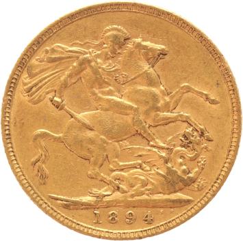 Great Britain Sovereign 1894