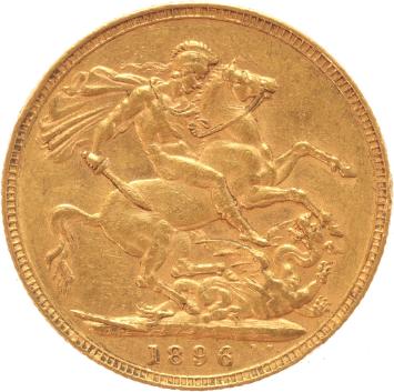 Great Britain Sovereign 1896