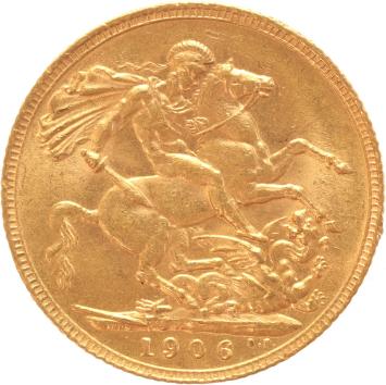 Great Britain Sovereign 1906