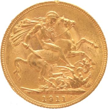 Great Britain Sovereign 1911