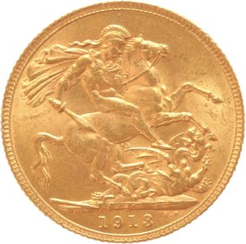 Great Britain Sovereign 1913