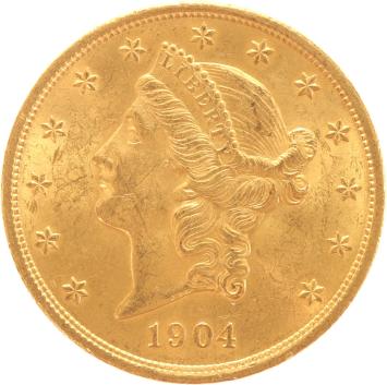 USA 20 Dollars 1904