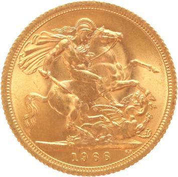 Great Britain Sovereign 1966