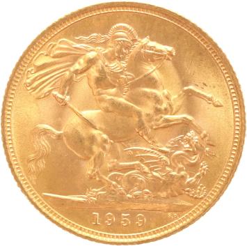 Great Britain Sovereign 1959