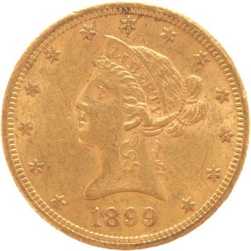 USA 10 Dollars 1899