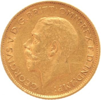 Australia 1/2 Sovereign 1916s