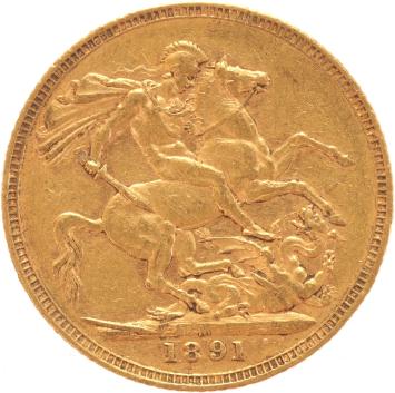 Australia Sovereign 1891m