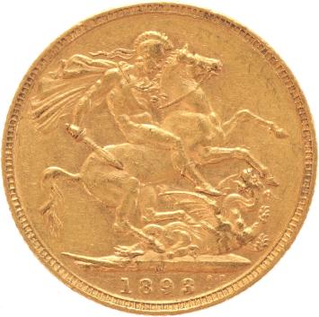 Australia Sovereign 1893m