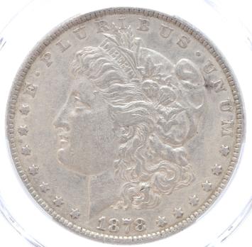 USA Morgan 1 Dollar silver 1878 7TF XF