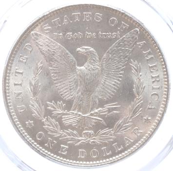 USA Morgan 1 Dollar silver 1886 MS 63