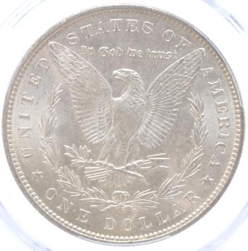 USA Morgan 1 Dollar silver 1887 MS 63