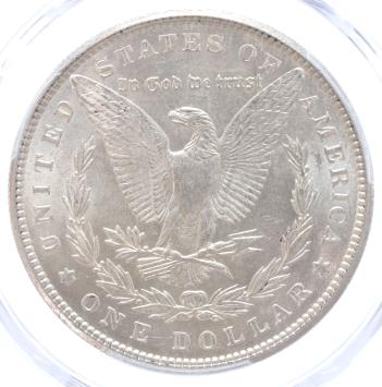 USA Morgan 1 Dollar silver 1900 MS 62