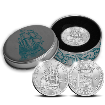 Officiële Herslag Scheepjesschelling 2025 Zilver 1 ounce