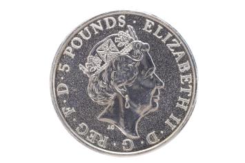 Queens Beast Lion of England 2016 2 ounce silver Verenigd Koninkrijk