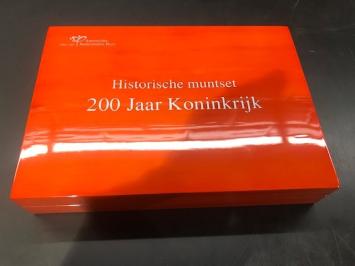 Historische muntset 200 Jaar Koninkrijk