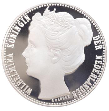 Replica 1 Gulden 1906 in Zilver