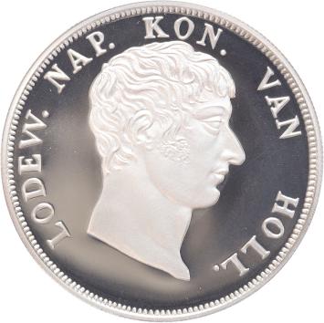 Replica van de 1 gulden 1810 in Zilver