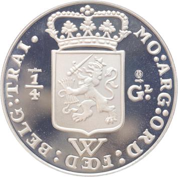 Replica 1 gulden 1794 in Zilver variant