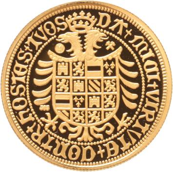 Replica van de Gouden Karolusgulden 1527 in Goud