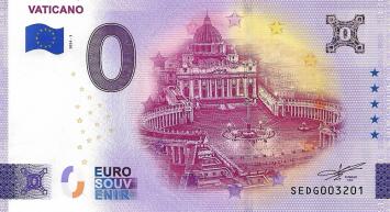 0 Euro biljet Vaticaan 2024 - Vaticano